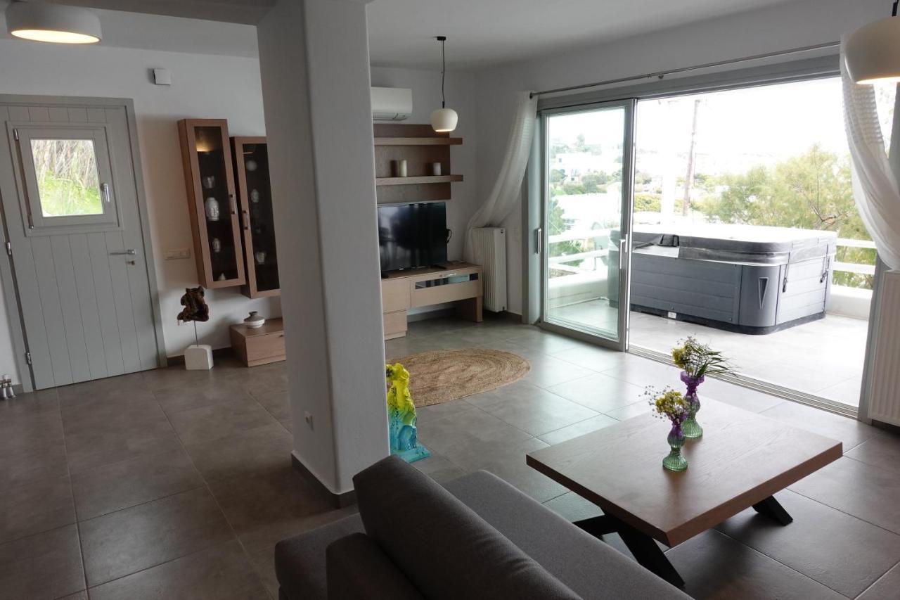 Mykonos Town Seaview & Jacuzzi Summer Residence מראה חיצוני תמונה