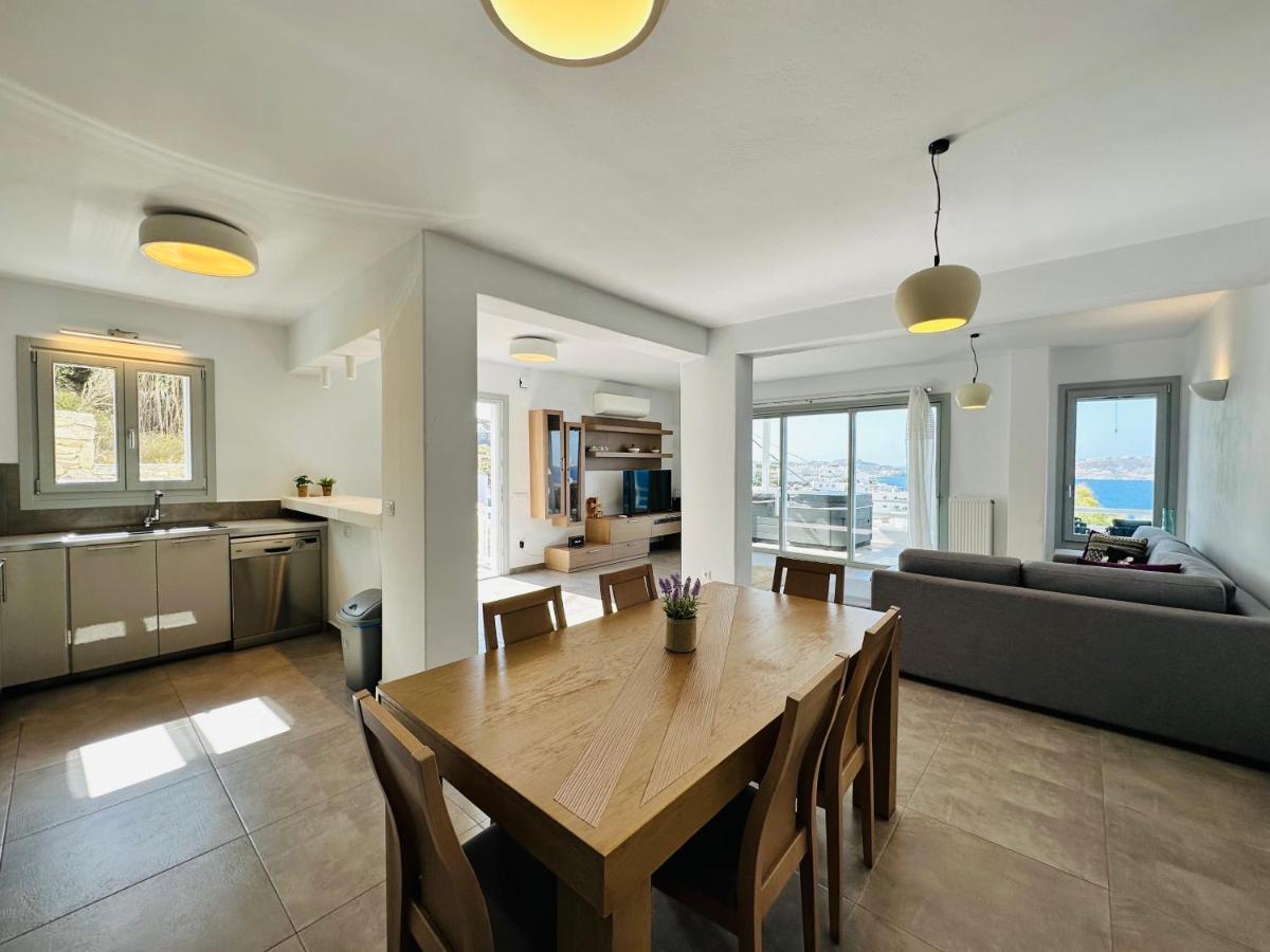 Mykonos Town Seaview & Jacuzzi Summer Residence מראה חיצוני תמונה