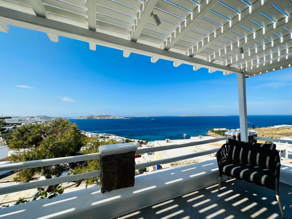 Mykonos Town Seaview & Jacuzzi Summer Residence מראה חיצוני תמונה
