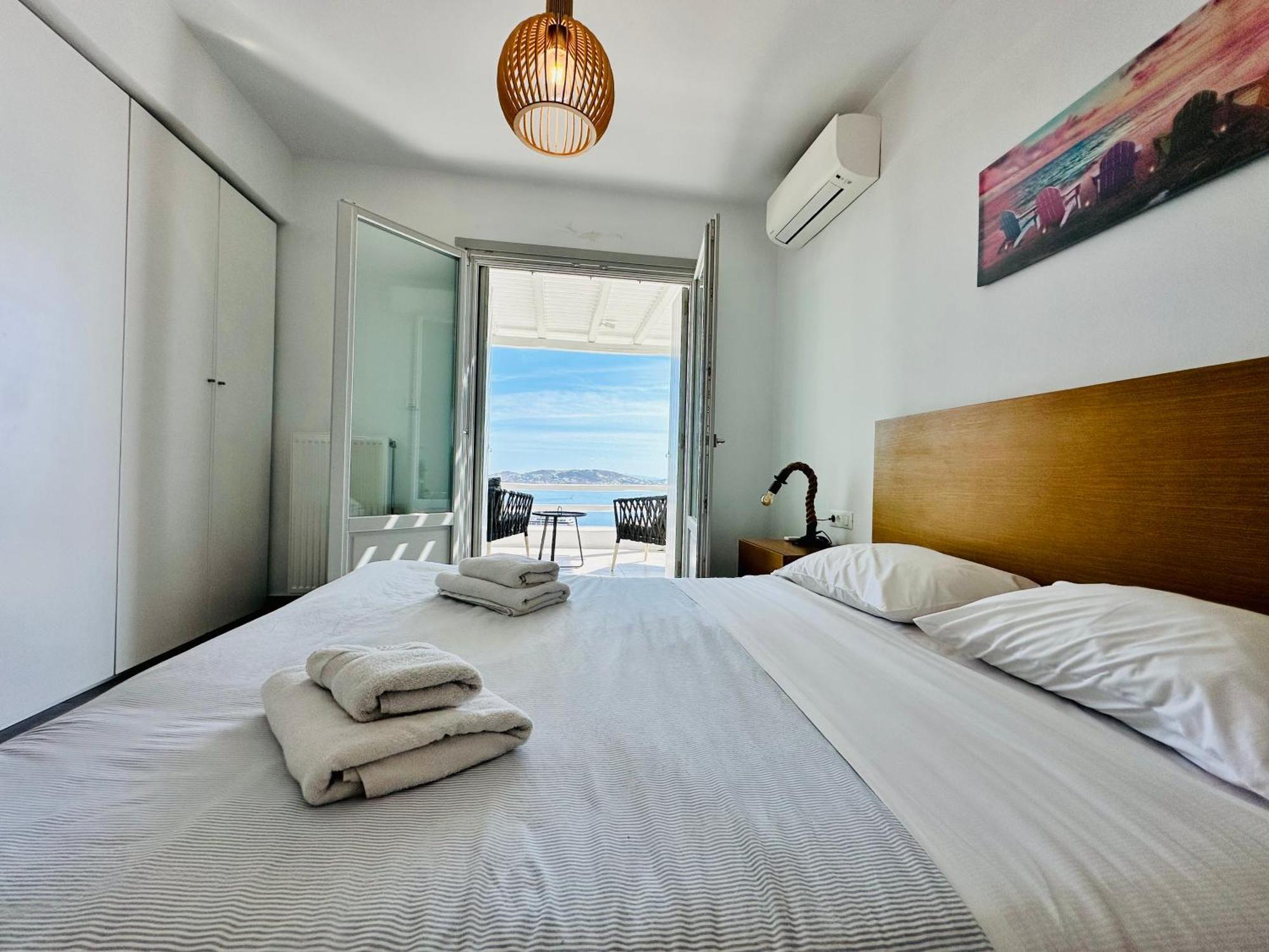 Mykonos Town Seaview & Jacuzzi Summer Residence מראה חיצוני תמונה
